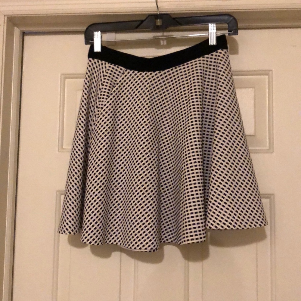 Aqua mini skirt